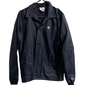 Champion navy blue Mens jacket size Medium